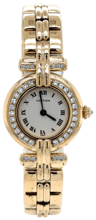 Cartier Colisee 23mm Yellow gold White