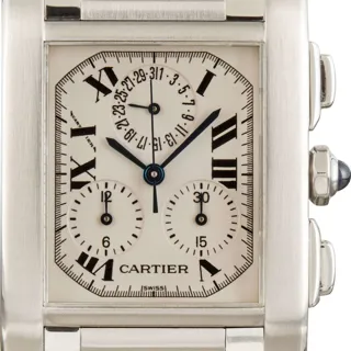 Cartier Cougar W51001Q3 28mm Stainless steel Silver