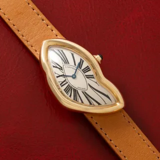 Cartier Crash London WGCH0006 22.5mm Yellow gold White