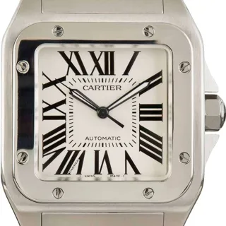 Cartier Santos 100 W200737G 42mm Stainless steel