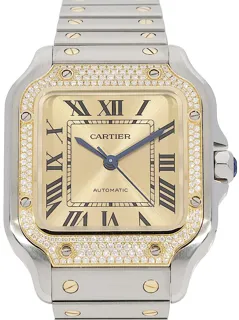 Cartier Santos de Cartier W3SA0007 Stainless steel Golden