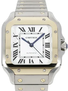 Cartier Santos W2SA0016 Stainless steel Silver