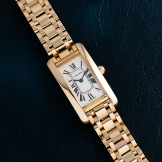 Cartier Tank Américaine W26015K2-2482 Yellow gold White