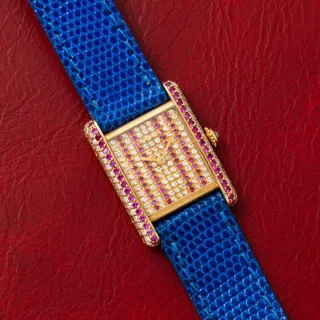 Cartier Tank Louis Yellow gold exotic