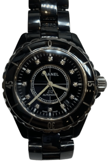 Chanel J12 H1626 black ceramic$steel