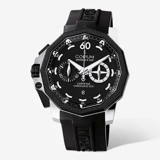 Corum Admiral's Cup A753/00607 Titanium$Vulcanized Rubber Black