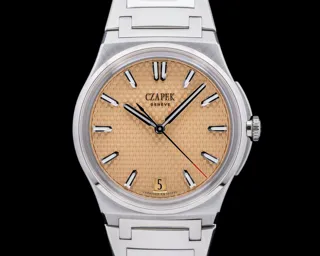 Czapek & Cie Antarctique Passage de Drake Stainless steel Salmon