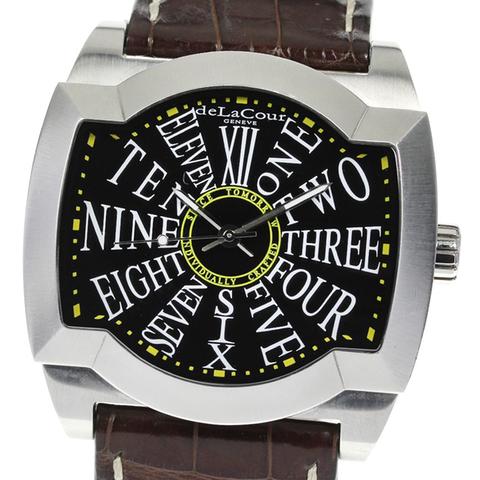 DeLaCour WAST2244-0973 Stainless steel Black | Dealer | EveryWatch