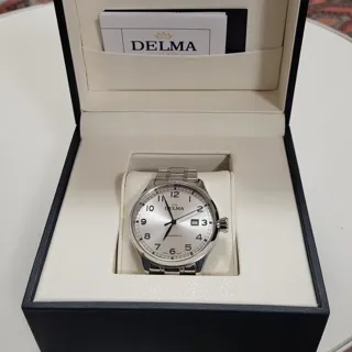 Delma Pioneer 41701.570.6.062 48mm Stainless steel White