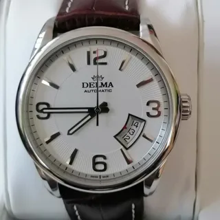 Delma 41601.600.6.014 42mm Stainless steel White