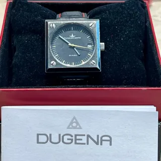 Dugena 33mm Stainless steel Black