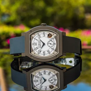 F.P. Journe Elegante 48mm Titanium White