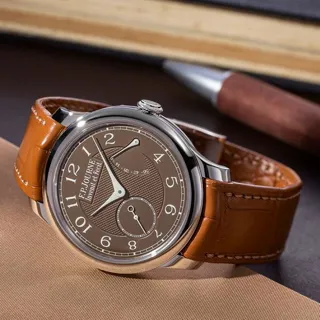 F.P. Journe Souverain CHRONOMÈTRE 40mm Platinum Brown