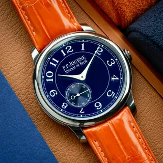 F.P. Journe Souveraine BLEU 39mm Tantalum Blue