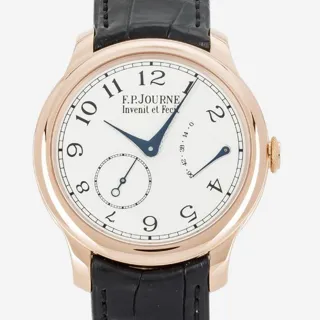 F.P. Journe Souveraine CHRONOMÈTRE 40mm Rose gold White