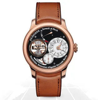 F.P. Journe Souveraine 1519 42mm Rose gold Black