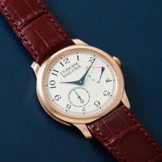 F.P. Journe Chronomu00e9tre Souverain Rose gold White