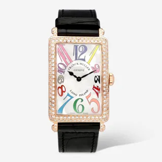 Franck Muller Color Dreams 952 QZ COL DRM MOP D Rose gold White