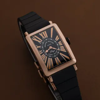 Franck Muller Long Island 952 QZ REL PLY Rose gold Black