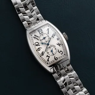 Franck Muller Master Banker 5850 MB 32mm Stainless steel Silver