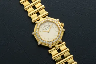 Gérald Genta Octagonal Dress Watch G 2544.7 Yellow gold Silver