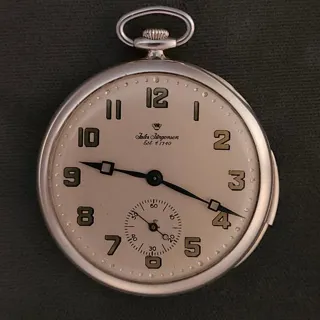 Jules Jürgensen 44.5mm Platinum Silver