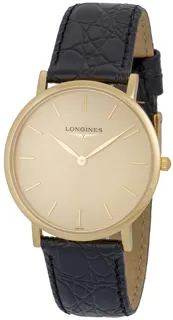 Longines Présence L48246322 37mm Yellow gold Golden