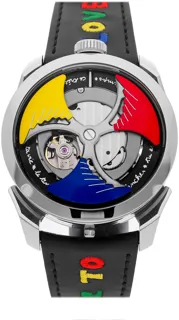 M.A.D. Editions 1 x Jean-Charles de Castelbajac M.A.D.1 TIME TO LOVE Stainless steel Skeletonized