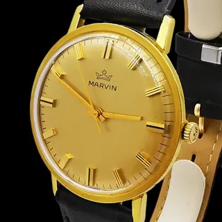 Marvin COLLECTOR STATUS - 34 34mm Yellow gold and Stainless steel Golden