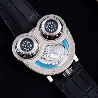 MB&F HM3 35.WTL.B Titanium and White gold Black