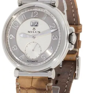 Milus Zetios ZET-SP01 42mm Stainless steel Silver