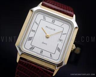 Milus 510.40 Stainless steel and Gold-plated Silver