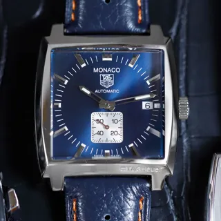 TAG Heuer Monaco WW2111.FC6204 Stainless steel Blue