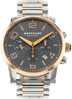 Montblanc TimeWalker 107321 Stainless steel and Red gold Gray