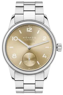 NOMOS Club Sport neomatik 34 755.SB 34mm Stainless steel Golden