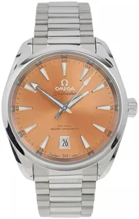 Omega Aqua Terra 220.10.38.20.12.001 Stainless steel Orange