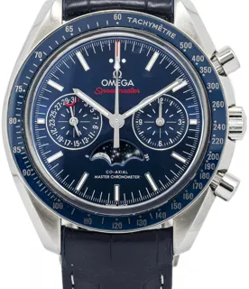 Omega Speedmaster Professional Moonwatch Moonphase 304.33.44.52.03.001 Stainless steel Blue