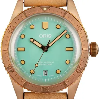 Oris Divers Sixty Five 01 733 7771 3157-07 5 19 04BR Bronze Green