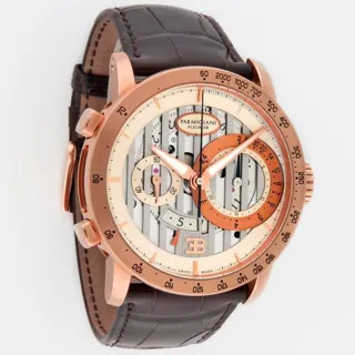 Parmigiani Fleurier Bugatti 18KR PFC329-1000100 43mm Rose gold Silver