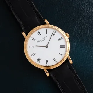 Patek Philippe Calatrava 5120J Yellow gold White