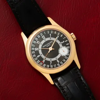 Patek Philippe Calatrava 6000R-001 Rose gold Brown