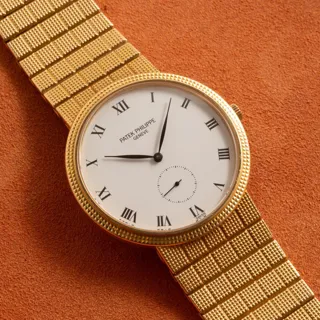 Patek Philippe Calatrava 3919/1J Yellow gold White