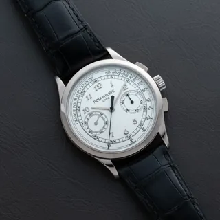 Patek Philippe Chronograph 5170G-001 White gold Silver