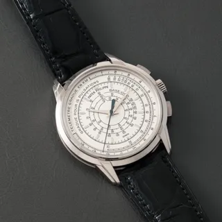 Patek Philippe Multi-Scale Chronograph 5795G-001 White gold Silver