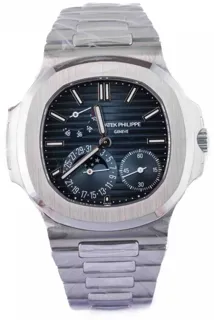 Patek Philippe Nautilus Moonphase 5712/1A-001 40mm Stainless steel Blue