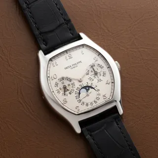 Patek Philippe Perpetual Calendar 5040P Platinum White