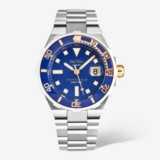 Paul Picot Yachtman P1251BLRSG42614 Stainless steel Blue