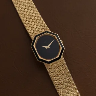 Piaget 9341 D2 Yellow gold Black