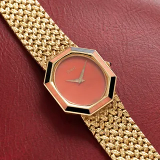 Piaget Coral 9341 D2 Yellow gold Red