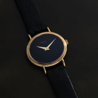 Piaget Onyx 9802 Yellow gold Black